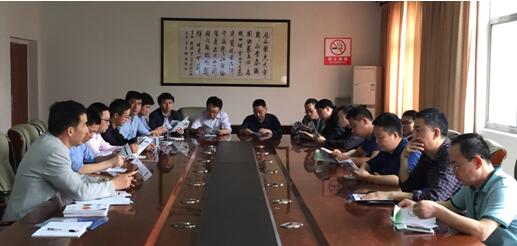 VSport招生宣传工作组与枞阳中公司领导及高三年级班主任开展座谈